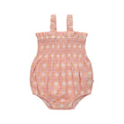 KYND Baby - Shirred Romper (Check) KYND Baby