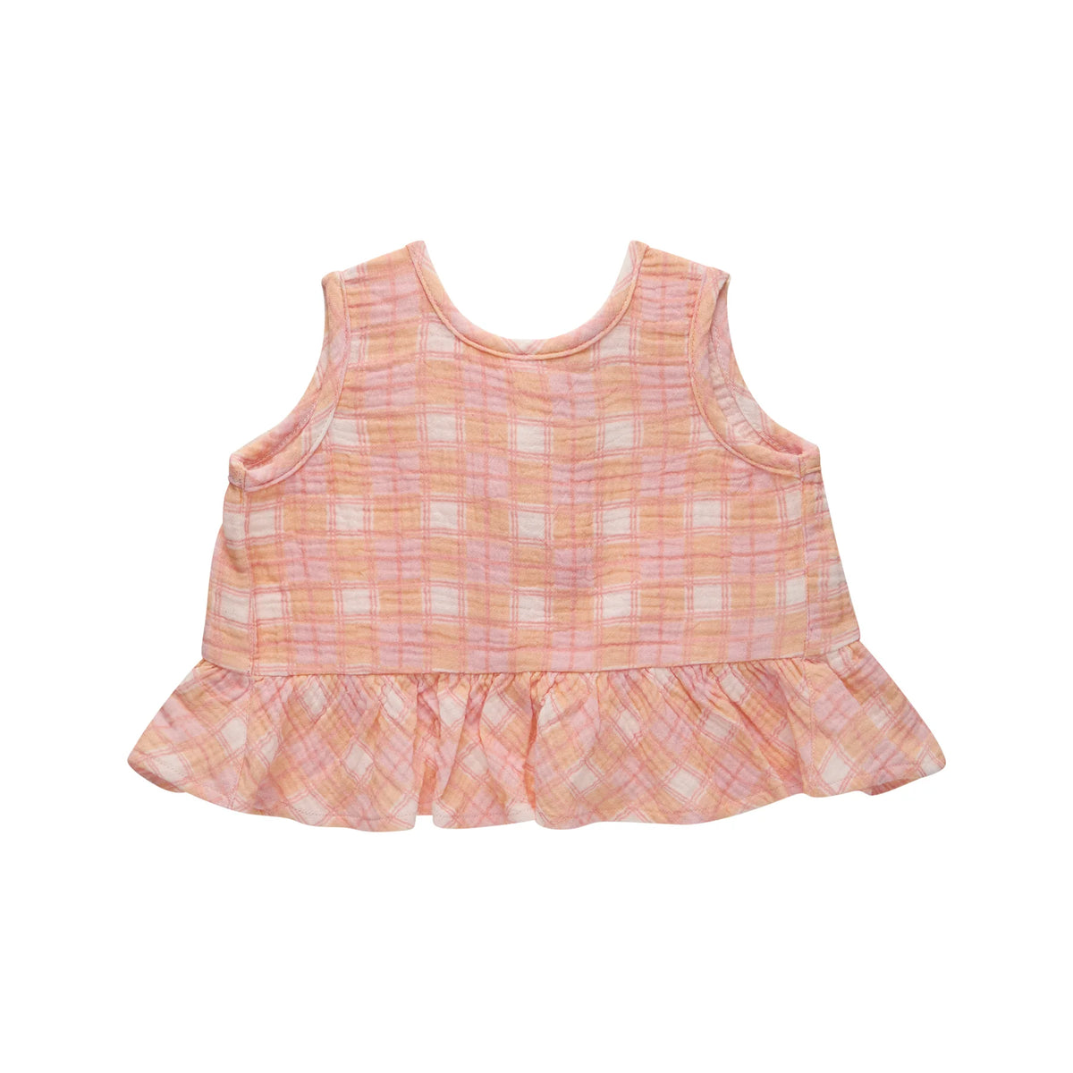 KYND Baby - Frill Top (Check) KYND Baby