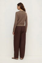Assembly Label - Orina Cotton Cashmere Cardigan (Dark Sand) Assembly Label