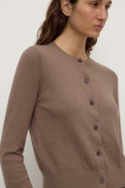 Assembly Label - Orina Cotton Cashmere Cardigan (Dark Sand) Assembly Label