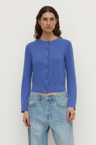 Assembly Label - Orina Cotton Cashmere Cardigan (New Blue) Assembly Label