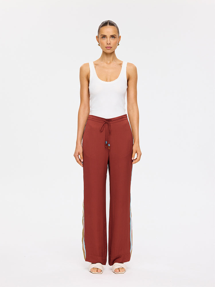 Kivari - Enzo Pant (Maroon) Kivari