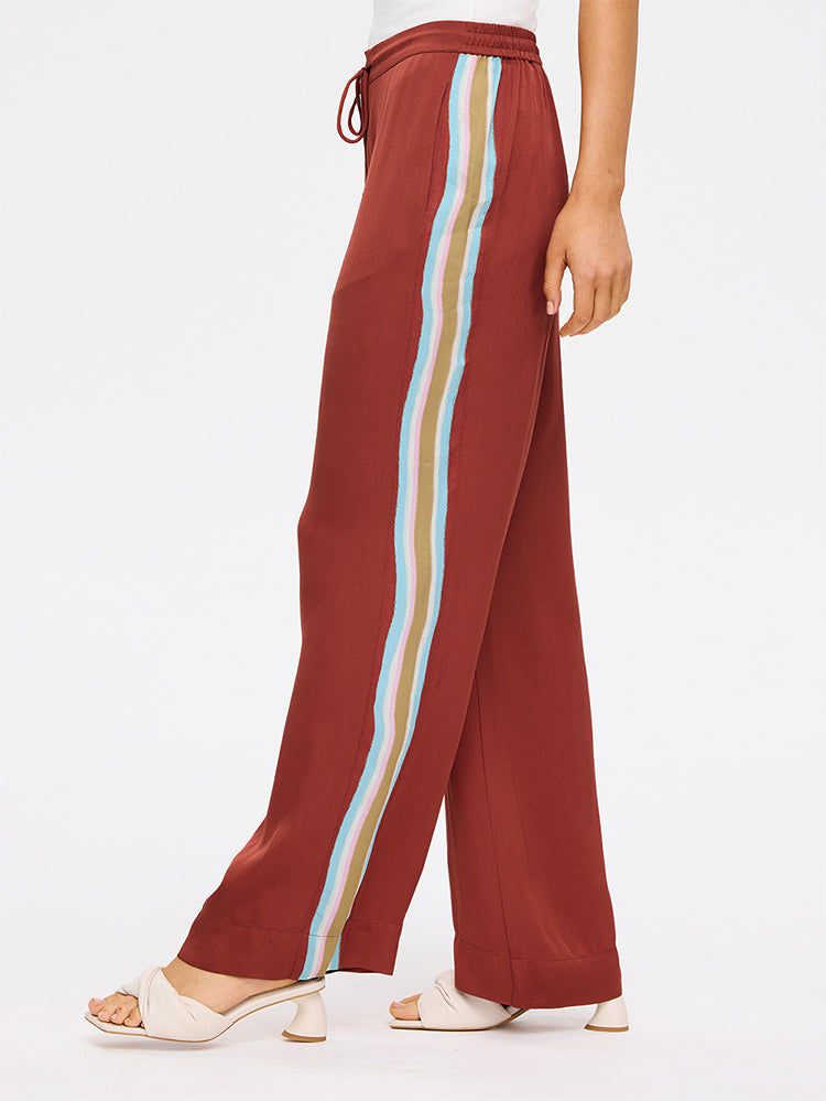 Kivari - Enzo Pant (Maroon) Kivari