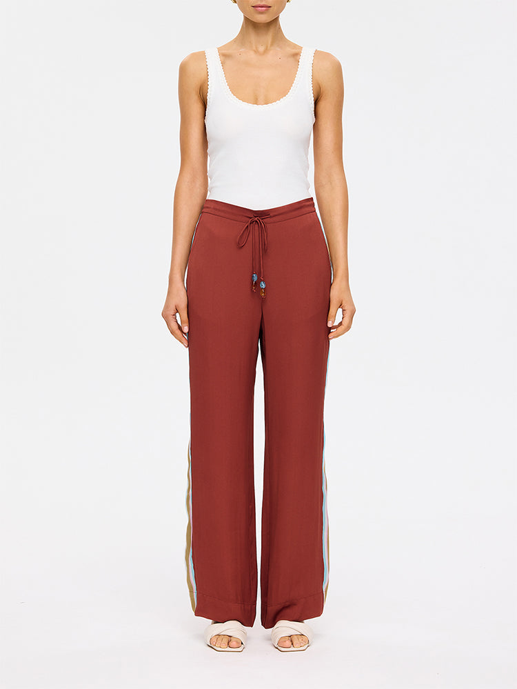 (Pre-Order) Kivari - Enzo Pant (Maroon) Kivari
