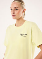 P.E Nation - Phantom Relaxed Tee (Soft Yellow) P.E Nation