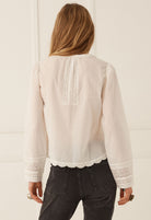 Spell - Prairie Long Sleeve Blouse (Antique White) Spell