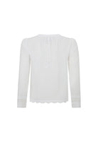 Spell - Prairie Long Sleeve Blouse (Antique White) Spell