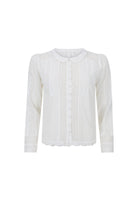Spell - Prairie Long Sleeve Blouse (Antique White) Spell