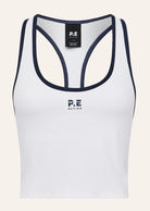 P.E Nation - Radar Rib Tank (White/Dark Navy) P.E Nation