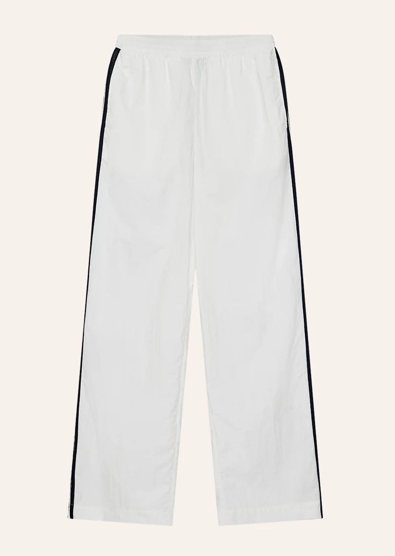 P.E Nation - Relay Spray Track Pant i(White & Dark Navy) P.E Nation