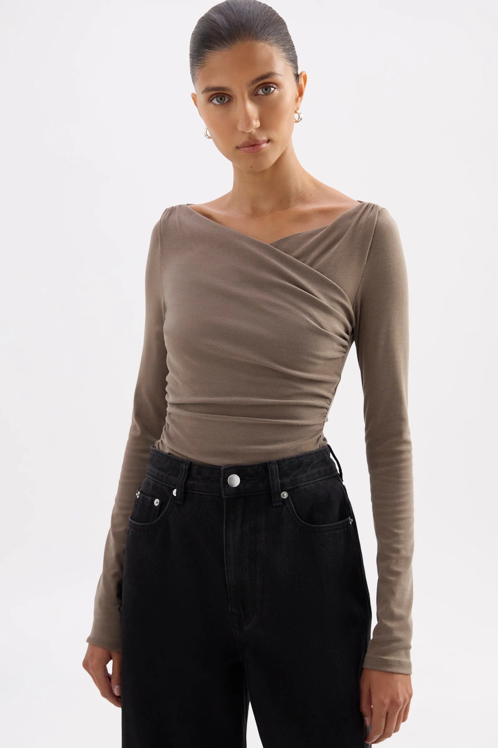 Nude Lucy - Daniya LS Top (Truffle) Nude Lucy