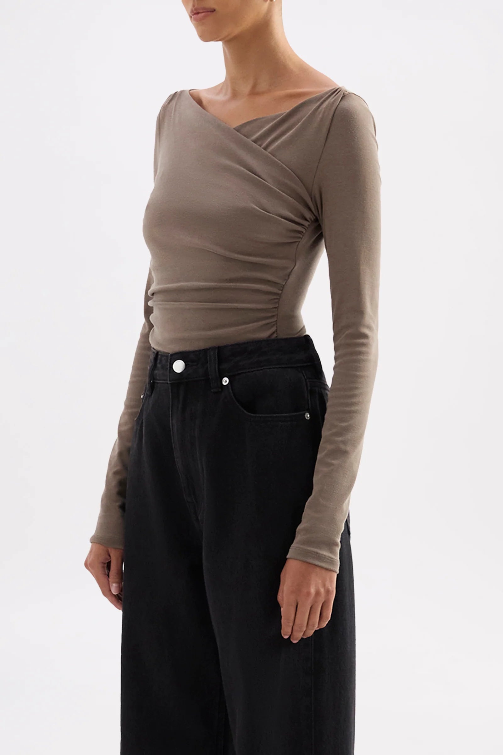 Nude Lucy - Daniya LS Top (Truffle) Nude Lucy