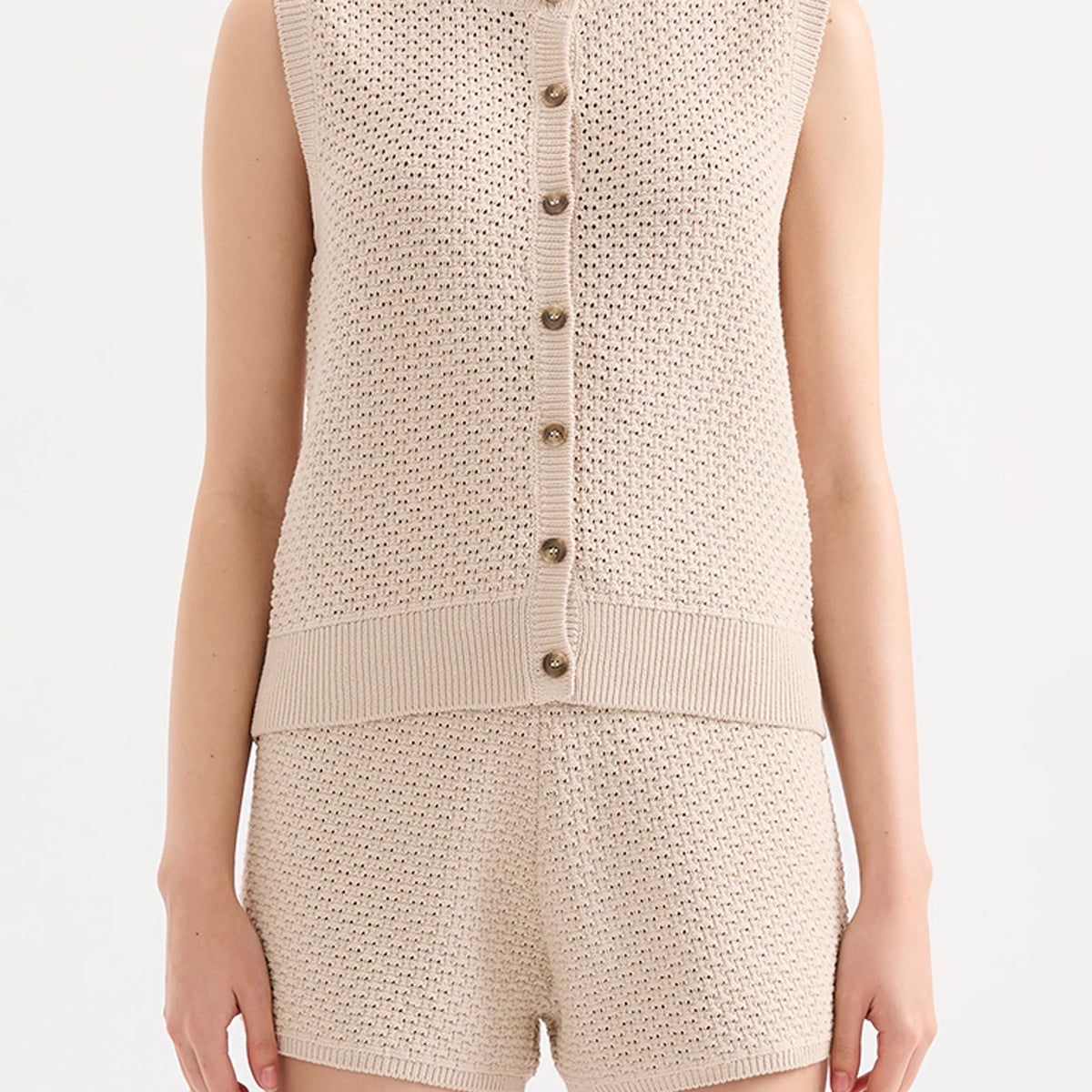 Nude Lucy - Frazer Knit Tank (Buff) – Dear Blackbird Boutique