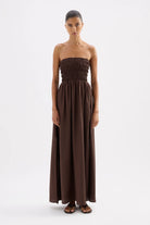 Nude Lucy - Zuri Tencel Maxi (Chocolate) Nude Lucy