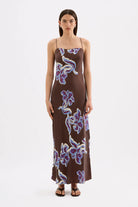 Nude Lucy - Azalea Cupro Slip Dress Nude Lucy