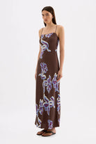Nude Lucy - Azalea Cupro Slip Dress Nude Lucy