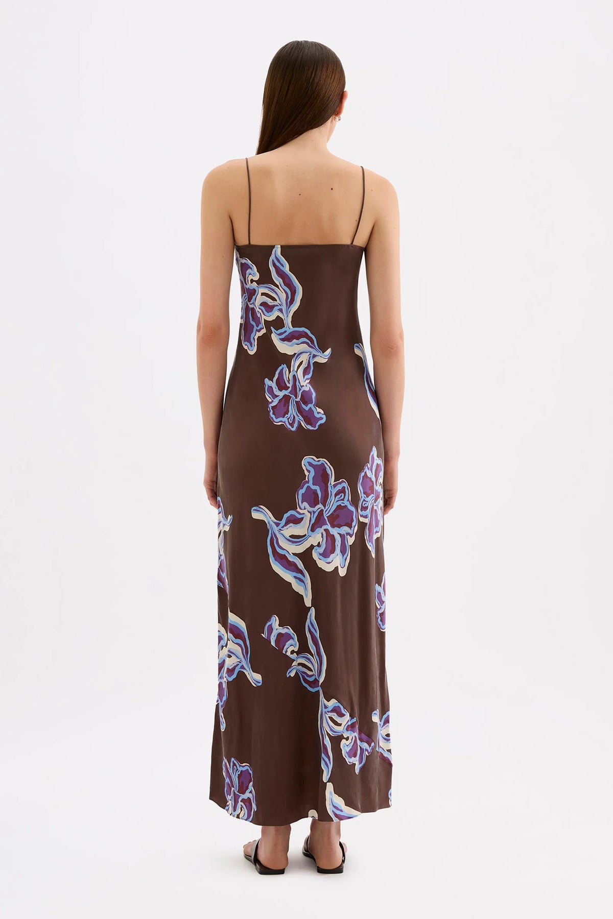 Nude Lucy - Azalea Cupro Slip Dress Nude Lucy