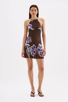 Nude Lucy - Azalea Cupro Mini Dress Nude Lucy