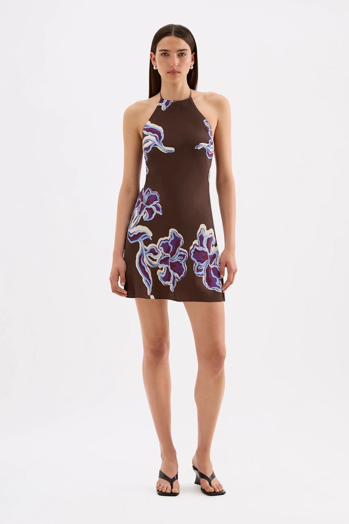 Nude Lucy - Azalea Cupro Mini Dress Nude Lucy