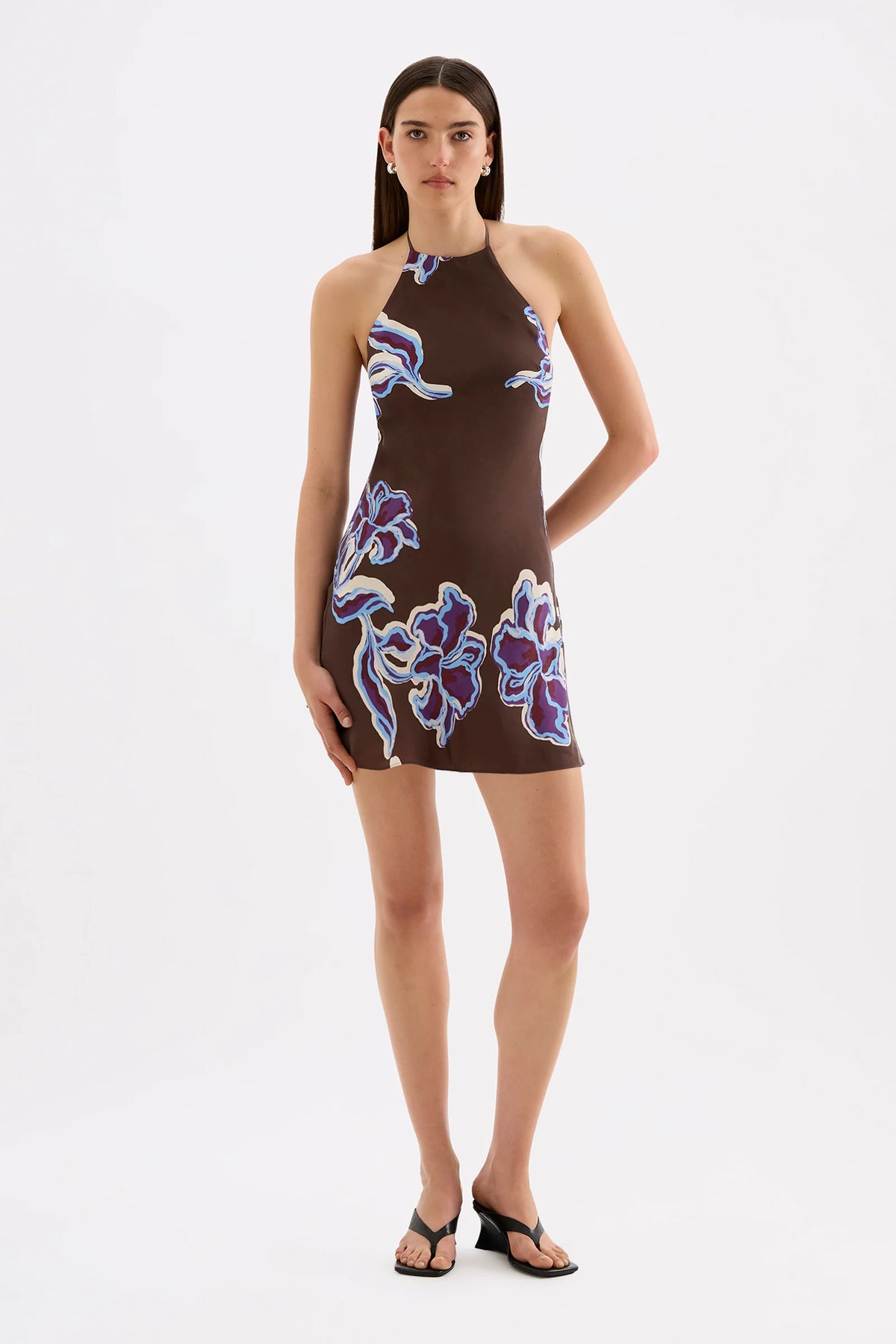 Nude Lucy - Azalea Cupro Mini Dress Nude Lucy