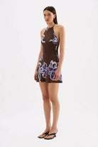 Nude Lucy - Azalea Cupro Mini Dress Nude Lucy