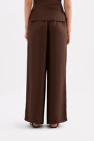 Nude Lucy - Tilly Tencel Pant (Chocolate) Nude Lucy