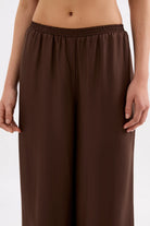Nude Lucy - Tilly Tencel Pant (Chocolate) Nude Lucy
