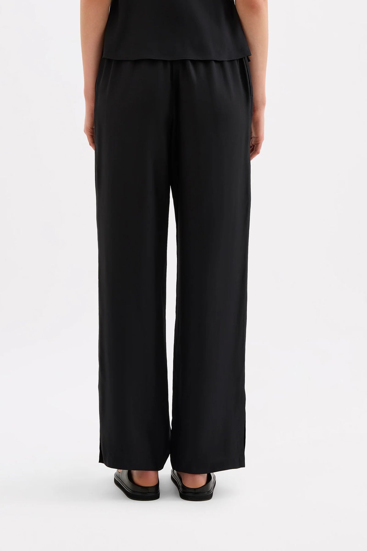 Nude Lucy - Jaslynn Tencel Pant (Black) Nude Lucy