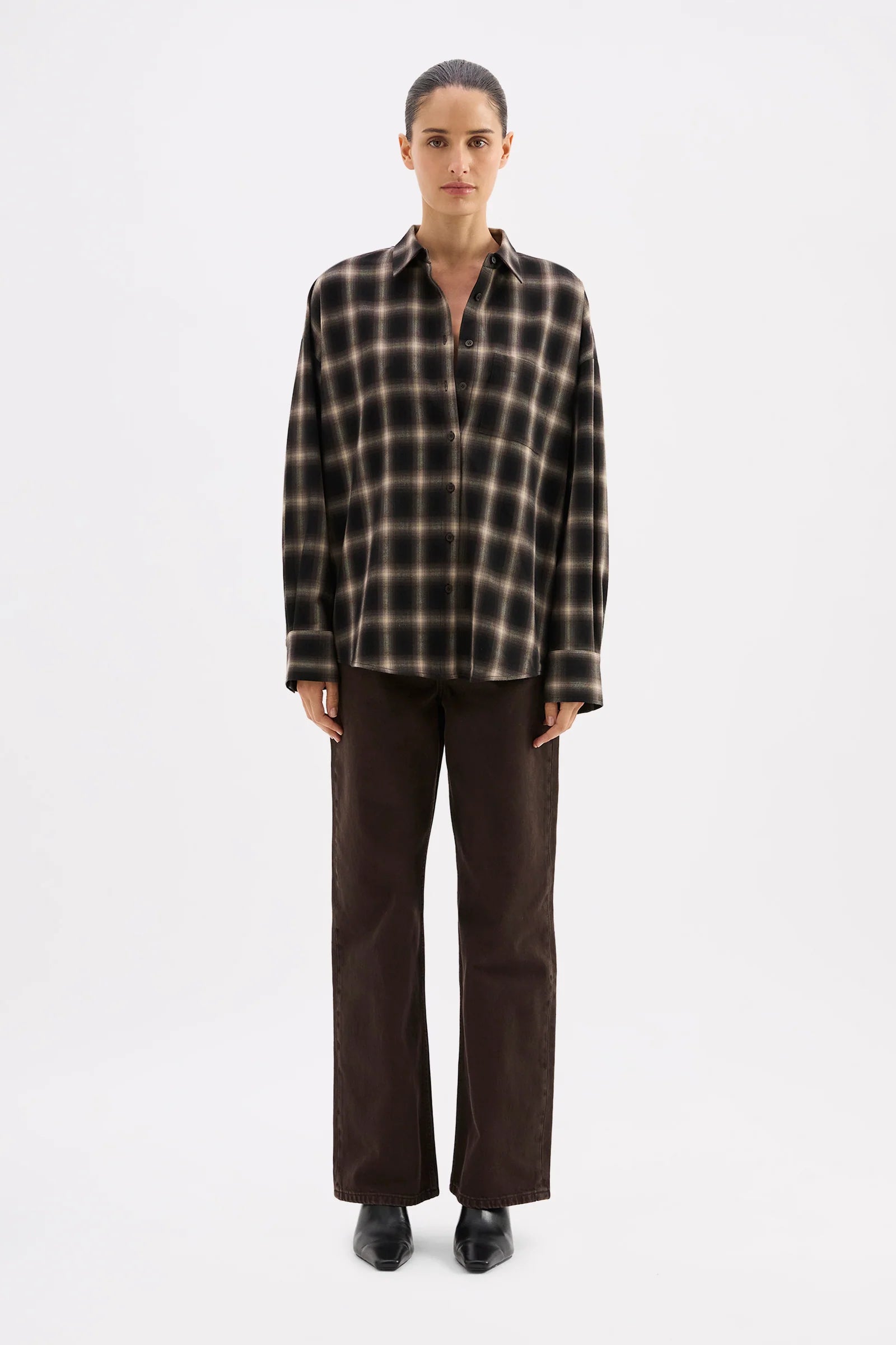 Nude Lucy - Roe Shirt (Check) Nude Lucy