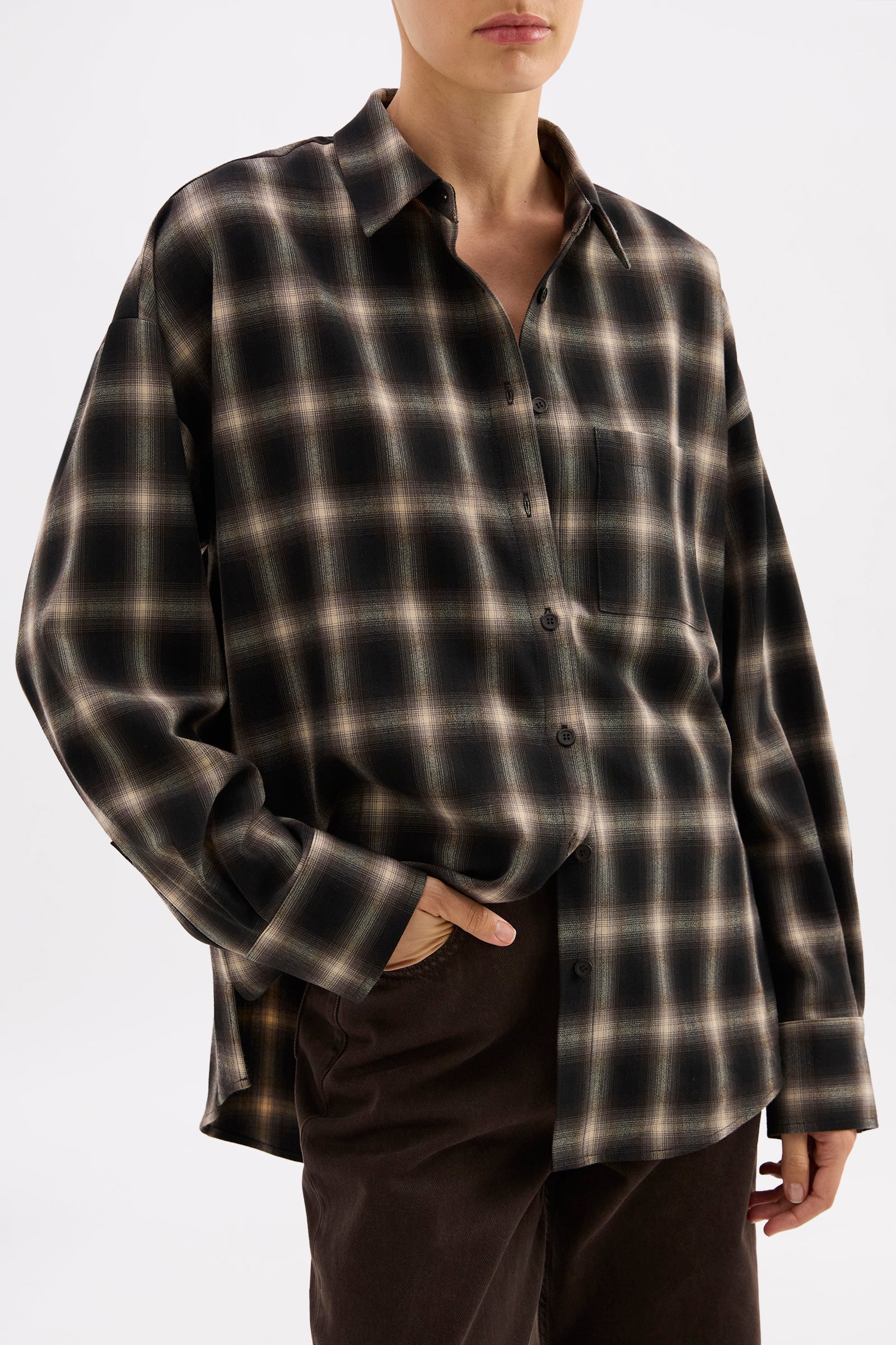 Nude Lucy - Roe Shirt (Check) Nude Lucy