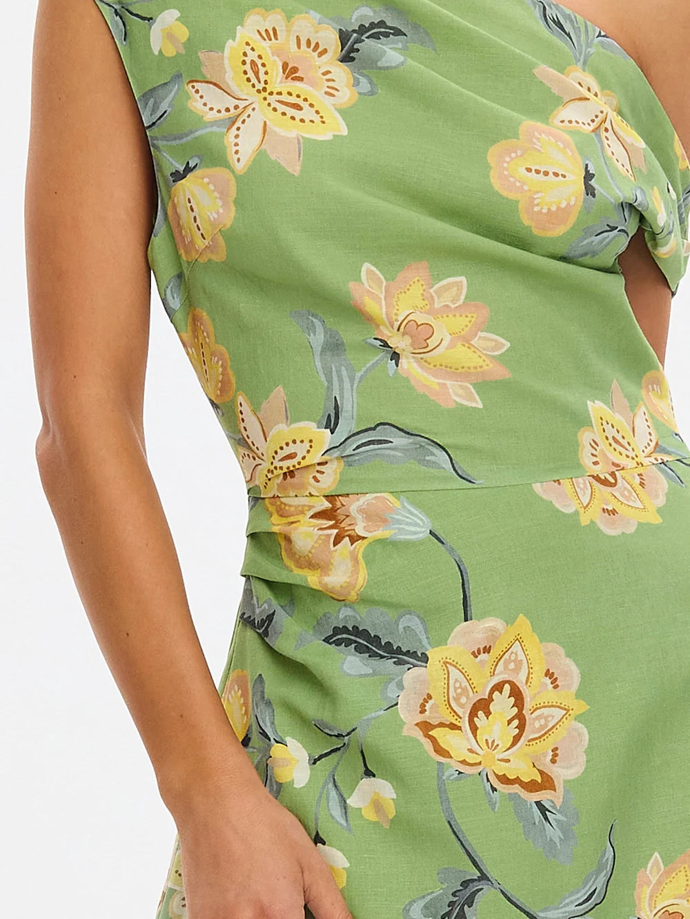 Kivari - Eve Off The Shoulder (Green) Kivari