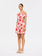 Kivari Rosalie Mini Dress (Red) Kivari