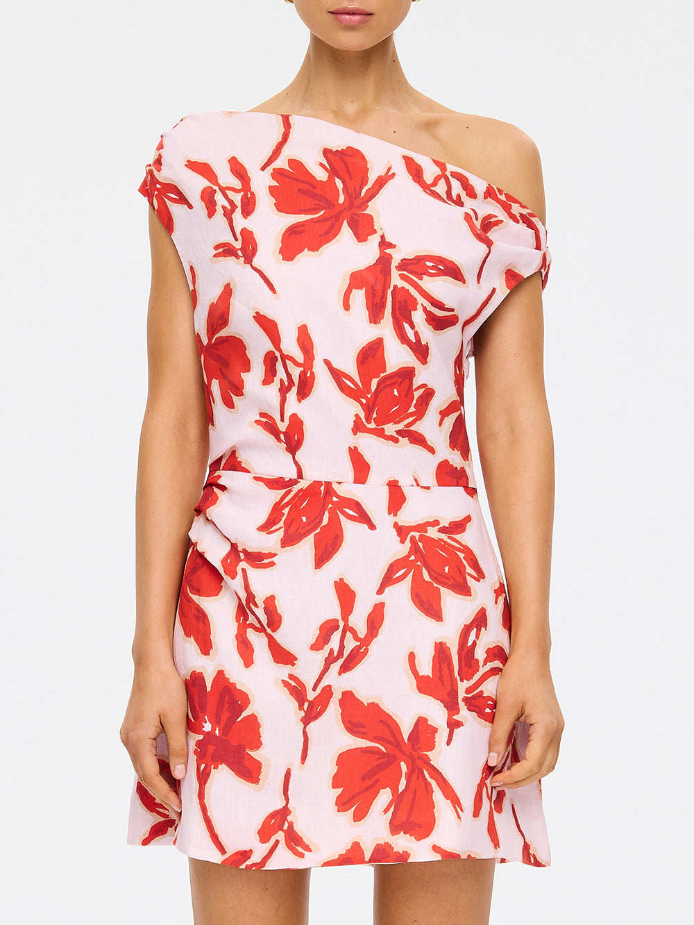 Kivari Rosalie Mini Dress (Red) Kivari