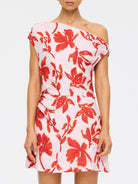 Kivari Rosalie Mini Dress (Red) Kivari
