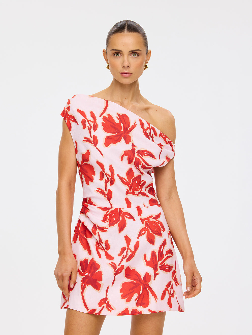 Kivari Rosalie Mini Dress (Red) Kivari