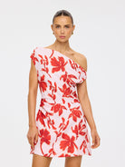 Kivari Rosalie Mini Dress (Red) Kivari