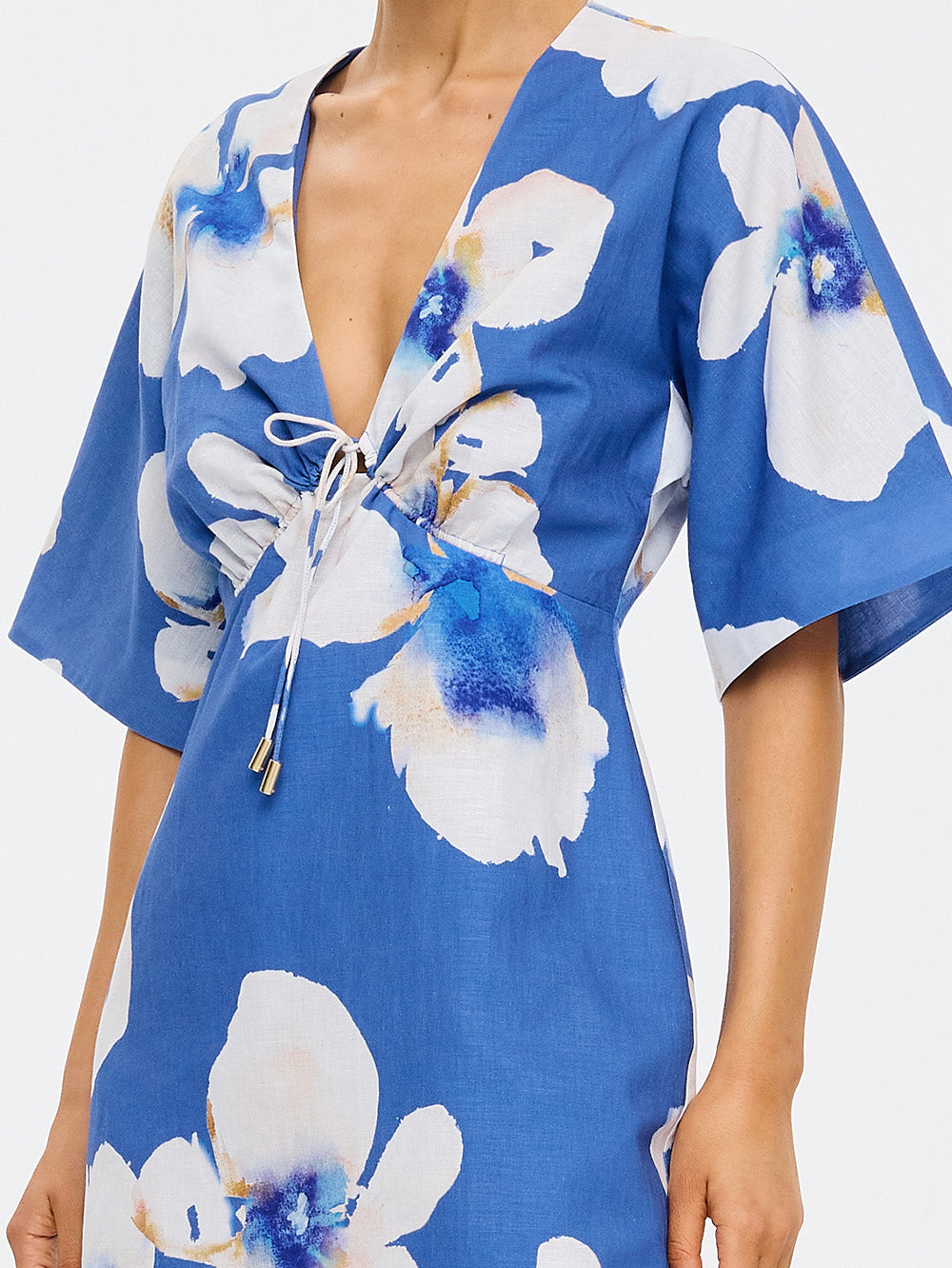 (Pre-Order) Kivari - Rowena Mini Dress (Blue) Kivari
