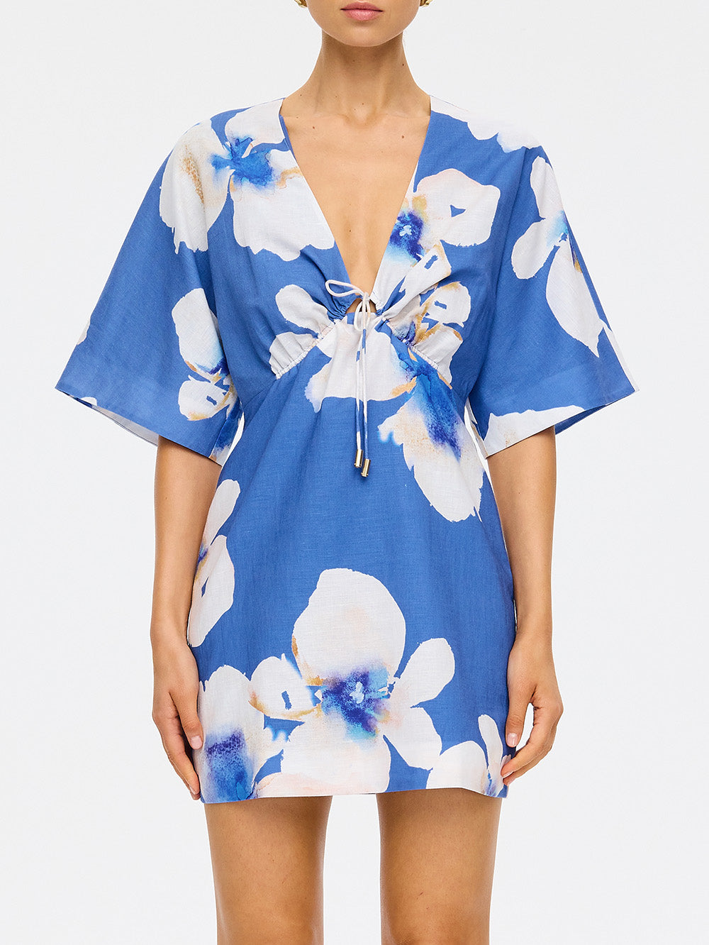(Pre-Order) Kivari - Rowena Mini Dress (Blue) Kivari