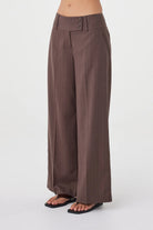 Arcaa - Mannon Pant (Espresso Pinstripe) Arcaa