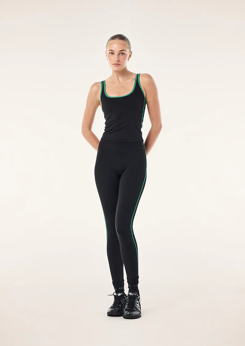 P.E Nation - Solis Scoop Tank (Black/Amazon) P.E Nation