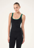 P.E Nation - Solis Scoop Tank (Black/Amazon) P.E Nation