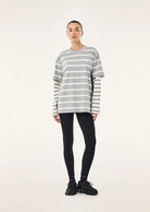 P.E Nation - Spark LS Tee (Mid Grey Marle) P.E Nation
