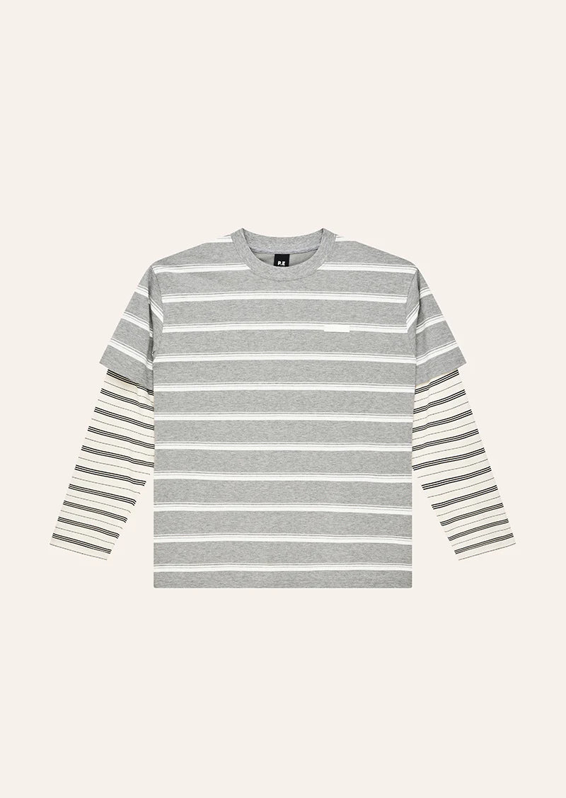 P.E Nation - Spark LS Tee (Mid Grey Marle) P.E Nation