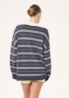 P.E Nation - Strata Rugby Knit (Marine Blue Stripe) P.E Nation