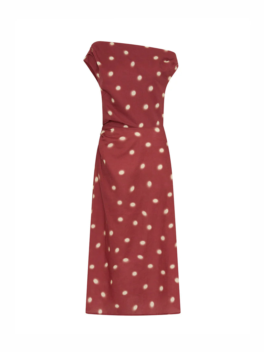 Kivari - Saro Midi Dress (Brick) Kivari
