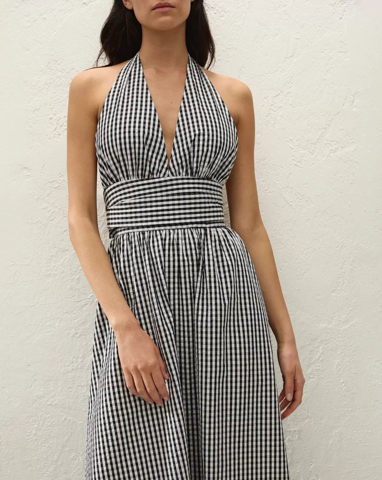 Faithful The Brand - Lido Maxi Dress (Black Texture) Faithfull The Brand