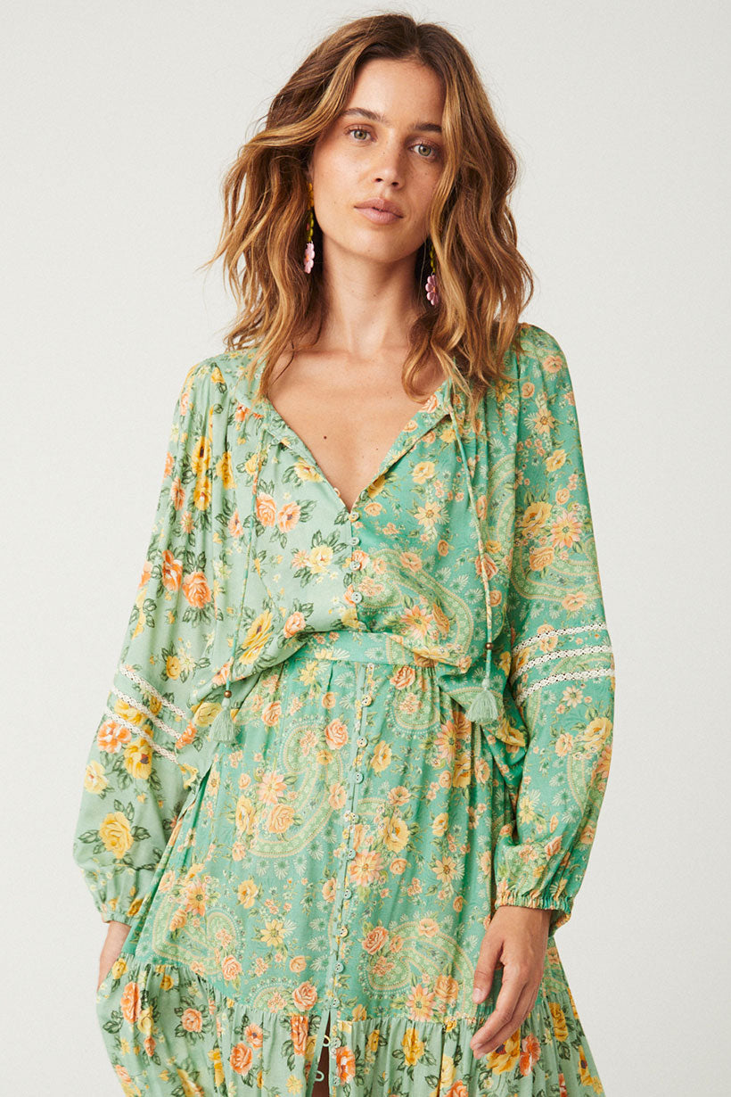 新作　spell スペル　RODEO BLOUSE DRESS RODEO BLOUSE DRESS by Spell – 75° & Fuzzy