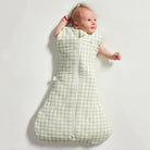 KYND Baby - Swaddle Sleeping Bag (Gumleaf Gingham) KYND Baby