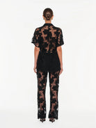 Kivari - Jaxon Lace Shirt (Black) Kivari