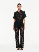 Kivari - Jaxon Lace Shirt (Black) Kivari